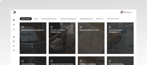 Explore is Continu's self-enablement hub to discover relevant and personalized content.