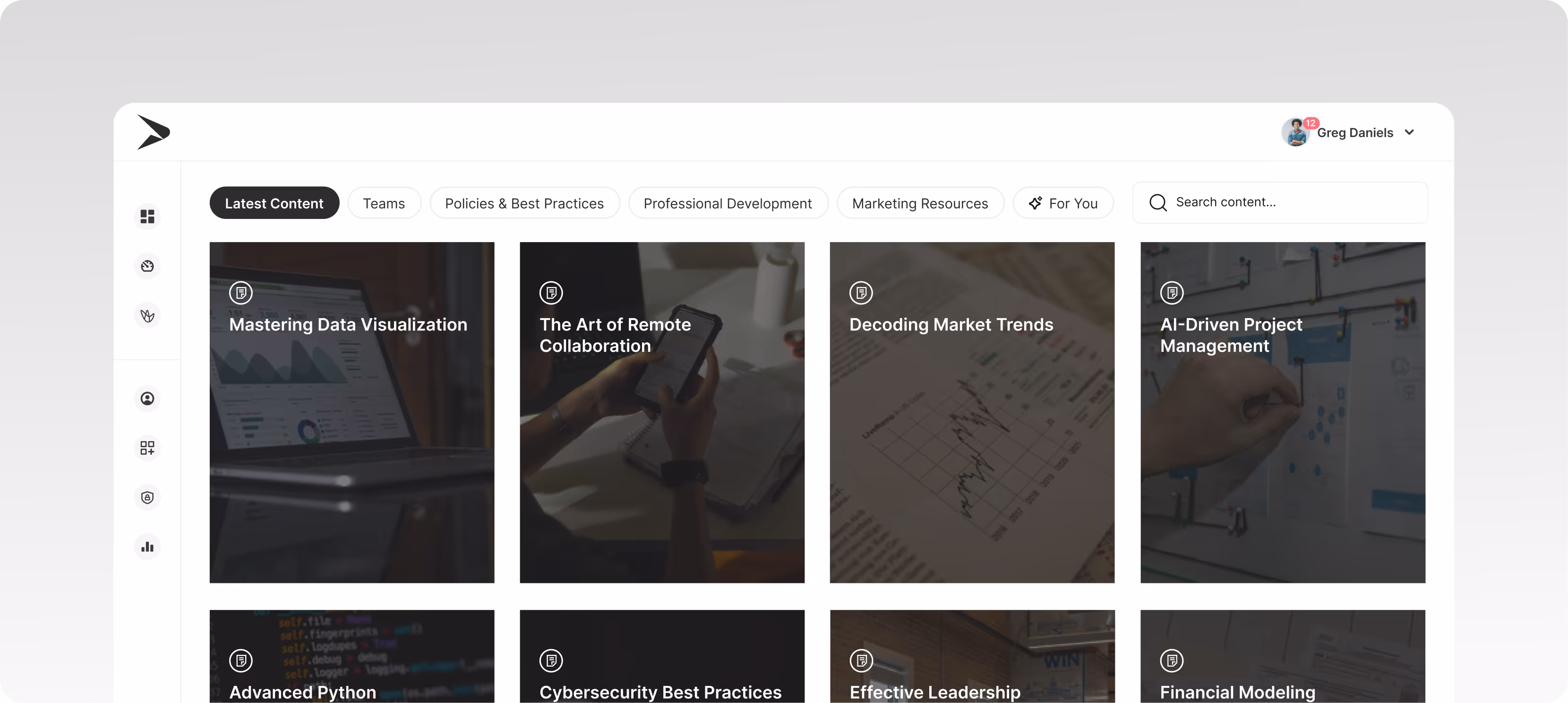 Explore is Continu's self-enablement hub to discover relevant and personalized content.