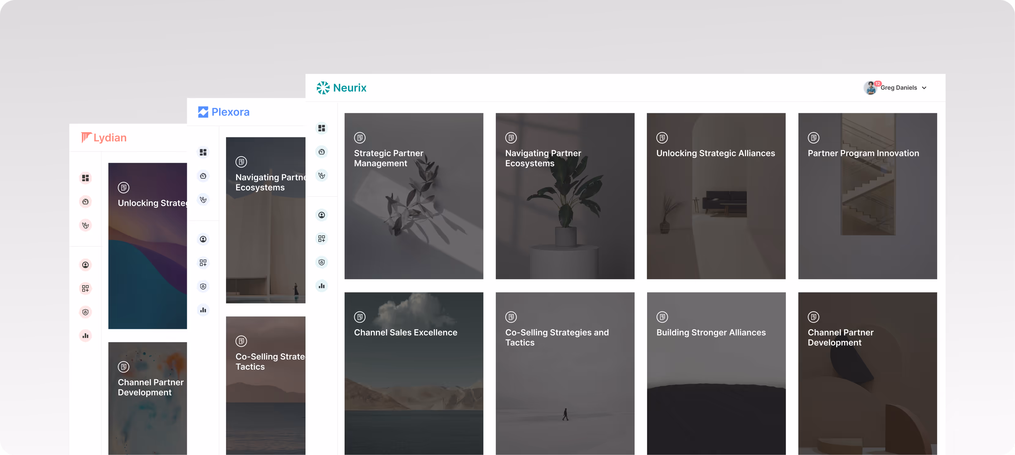 Create custom white-labeled instances for each of your external audiences.