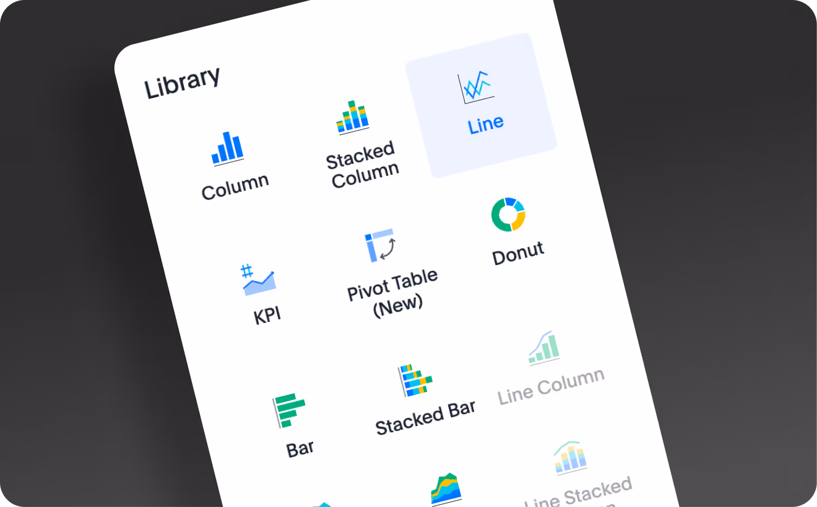 Customize how you visualize your learning data.