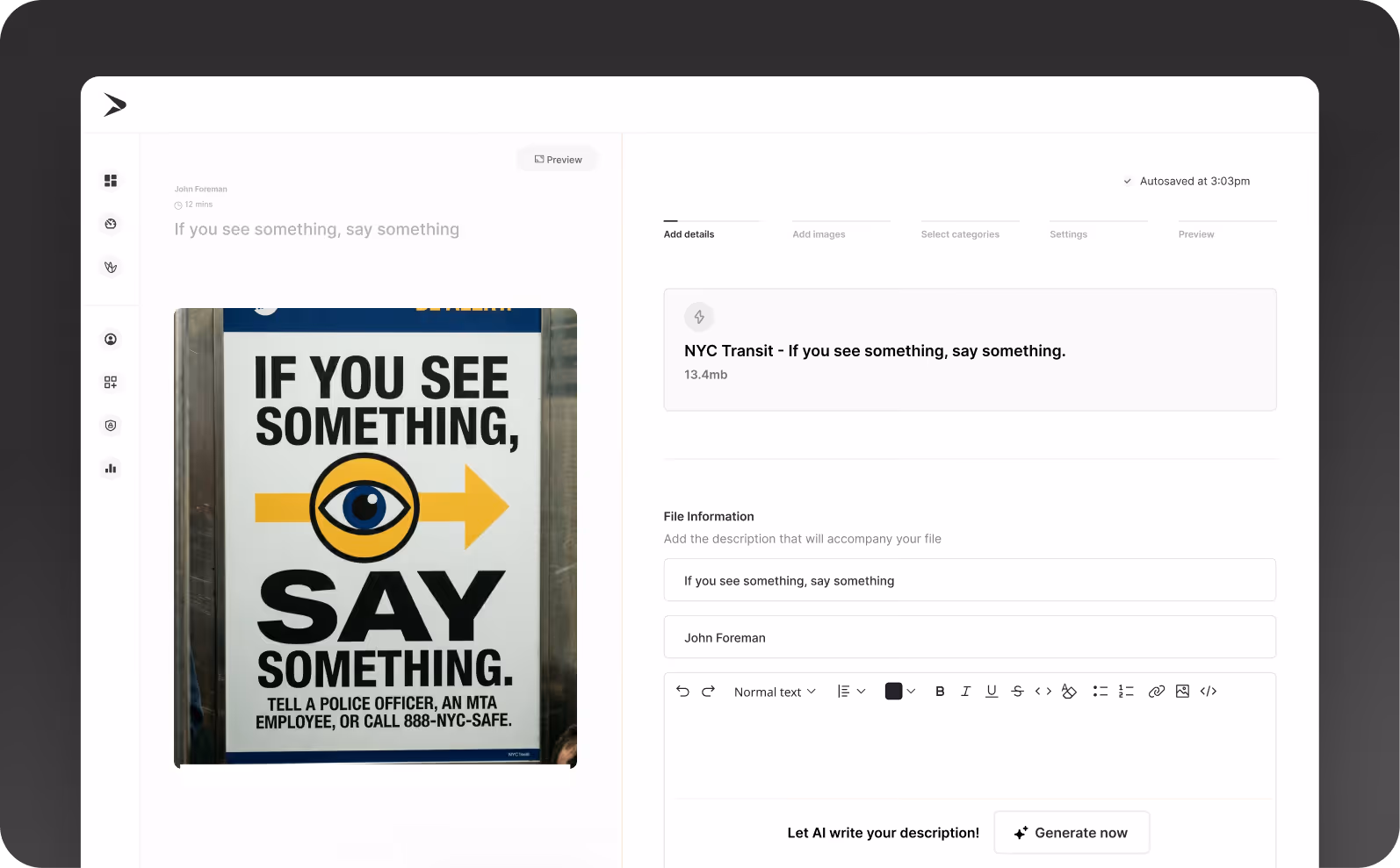 Import pre-made SCORM and compliance courses directly into Continu.