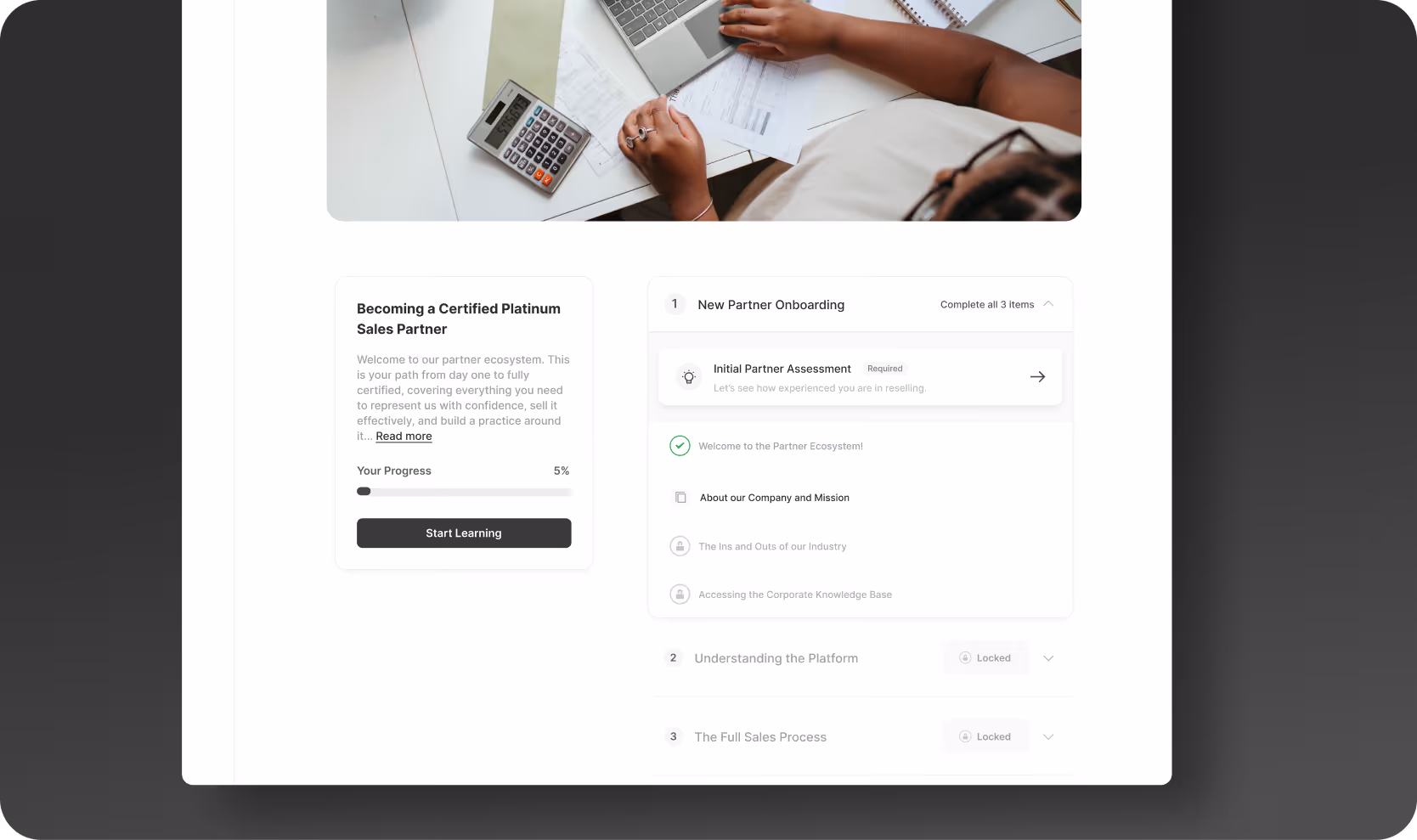 Enroll partners in certification Journeys.